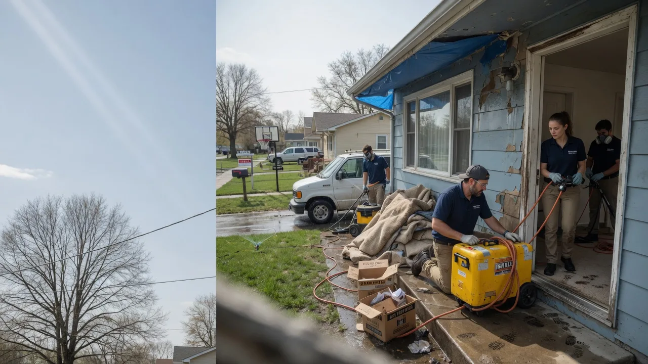Basement Flood Cleanup in Morristown, SD near me